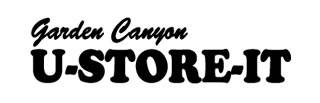 Garden Canyon U Store It Logo